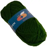 Colorations – Acrylgarn 4 mm – 50 g – Grün