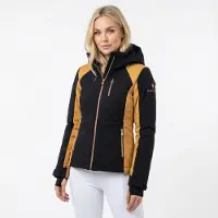 Sun Valley Skijacke Korp W Schwarz/Camel Schwarz M