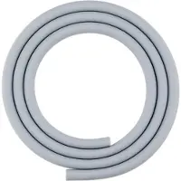 Chihiros Aquariumschlauch Filterschlauch PRO 9 / 12 mm 3 m grau Silikon, sehr flexibel