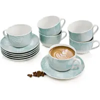 Sänger Geschirr SÄNGER Kaffeetassen Set Sarti 12 teilig für 6 Personen