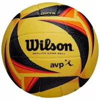 Wilson - "OPTX AVP Replica Game" Volleyball PP7775 (5) (Gelb)