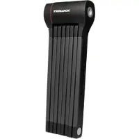 Trelock Faltschloss FS 480 COPS L Länge 130cm, schwarz, Rahmenmontage