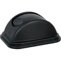 Rubbermaid Deckel groß 39L schwarz