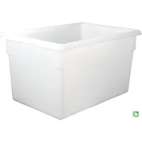 Rubbermaid Lebensmittelbehälter, 81 l, 46 x 66 x 38 cm, weiß