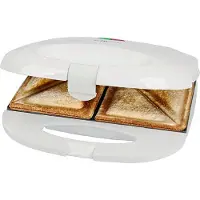 Clatronic ST-3813 - Sandwich-Toaster - 2-Scheiben Antihaft Weiß