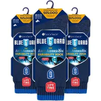 BLUE GUARD Blueguard - 3 Paar Multipack Ultra Durable Work Socks für Stahlkappenstiefel | Herren & Damen Langlebige Heavy Duty Socken - Blau