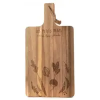 Amadeus Rechteckiges Brett Maggie - Braun Anderes Holz 24x46 cm