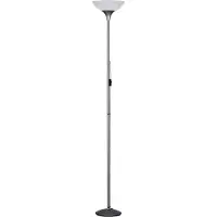 Meine Wunschleuchte LED Deckenfluter, große Designklassiker Stehlampe 180cm für Wohnzimmer Ecke