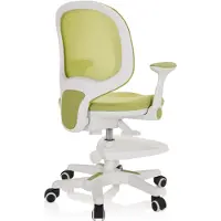 Hjh OFFICE KID ERGO | Kinderstuhl - Kinder Drehstuhl Gr?n