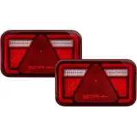 Aspöck MULTILED IV LED-Rückleuchten, Bajonettanschluss 5-PIN, 7 Funktionen, links + rechts