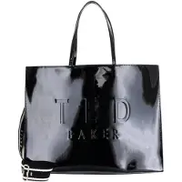 Ted Baker Shopper Umhängetasche Iconna Webbing Extra Large Icon Bag Black schwarz