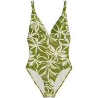 Marc o'polo Damen Badeanzug Abstract FlowerSchwimmanzug, Einteiler, Bademode