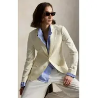 Ralph Lauren für Damen. 211B14814001 Americana Mischung Gebrochenes Weiß (40), Lässig, Wolle
