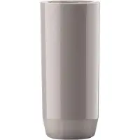 Zone Denmark Zahnbürstenbecher Suii, Zahnputzbecher, Kunststoff, Taupe, H 14 cm, 332165
