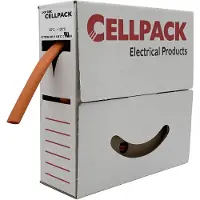 Cellpack 144451 Krympeslange uden lim Orange 19.10 mm 9.50 mm Krympningshastighed:2:1 7 m