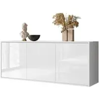 Lookway SIDEBOARD SANAYI Hängend Hochglanz Weiß