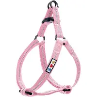 Famanu Hundegeschirr extra klein, leicht und reflektierend - rosa