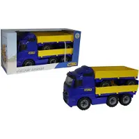 Polesie Power Truck Pritsche mit Anhänger