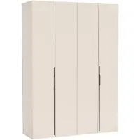 Masseno Drehtürenschrank ANCONA 170/240/58cm 4-türig Kaschmir