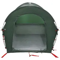 vidaXL Autozelt Armeegrün 2-Personen Polyester und Stahl
