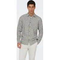 Only & Sons Karohemd "GUDMUND LS CHECKED SHIRT" Baumwolle, slim fit