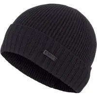 BOSS Beanie "Fati" aus Rippenstrick, unisex
