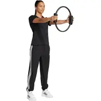 Adidas Damen Sporthose Train Essentials 3-Streifen Woven