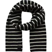 Sofie Schnoor Schal - Strick - Lailasy - Schwarz m. Streifen - - One Size - Schals
