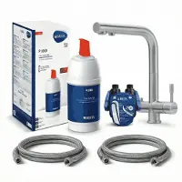 Neues Wasser FRANKE 3-Wege-Wasserhahn – Set mit BRITA P1000 & Digiflow-Zähler