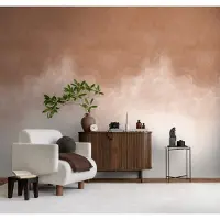 Living Walls Vliestapete "Vibes & Styles Caldera – Soft Gradient Fototapete" Kunst leicht strukturiert Sanfter Farbverlauf im Aquarellstil mit weicher, moderner Ausstrahlung
