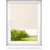 Time4blinds - Verdunklungsrollo ohne Bohren - Ecru - Links, 1400x1000mm