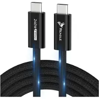 Reagle THUNDERBOLT 5 USB-C PD 240W 16K 80 Gbps USB4 Kabel, Macbook Pro 14 16 1.5m