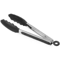Hendi 72x Servierzange,Schwarz,(L)267mm
