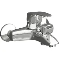RAV KONGO Wand-Wannenmischer mit Handbrause aus Chrom SLEZAK Ihre Auswahl: Ohne Handbrause,