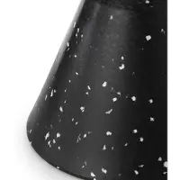 Normann Copenhagen Hocker Bit Cone, schwarz, Höhe 42 cm - , Bit Cone, Schwarz, für Wohnzimmer, Kunststoff