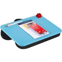 Famanu Lapdesk mit Ablage – Farbe Alaskan Blue – modernes Design