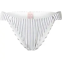 Hunkemoller Highleg Bikinihose Stripes Weiß