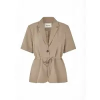 Modstrom Damen Blazers Alayamd Ss Blazer - Beige - Größe L