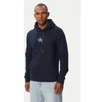 Calvin Klein Sweatshirt "LS EU 350TERRY MICRO MONOLOGO HO", Kapuze, regular fit