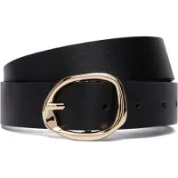 Tommy Hilfiger Gürtel Th Sculpt 3.0 AW0AW18697 Schwarz 80