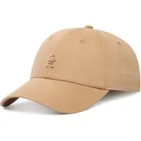 Tommy Hilfiger Baseball Cap "ELEVATED CHIC CAP", Damen, beige (classic khaki), Web, Baumwolle, Caps Baseball Cap, Mit festem Schirm