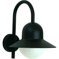 ALBERT LEUCHTEN Venytanion I, E27, IP44, schwarz