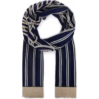 Tommy Hilfiger Schal Script AW0AW18869 Dunkelblau