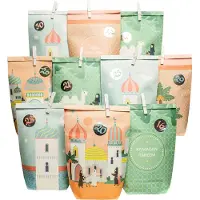 Famanu Ramadan-Kalender aus Papier - DIY - Füllsäcke für Kinder und Erwachsene - bedruckte Säcke in Pastellfarben