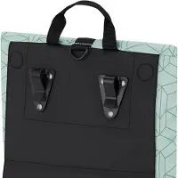 Markenlos Fahrradtasche 2-in-1 - Rucksack und Gepäckträgertasche, wasserabweisend