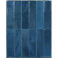 vidaXL Rechteckige Fliese 50 stk. Blau 29 x 23 x 0,08 cm