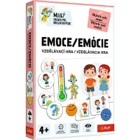 Trefl Der kleine Entdecker – Emotionen: Lern- und Gesellschaftsspiel in einer Schachtel (19 x 29 x 4 cm)