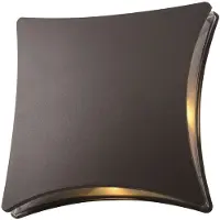 Harms LED Wandlampe aus Aludruckguss, Höhe 20,5 cm