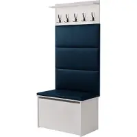 KOBI Schuhschrank mit Sitz und Kleiderbügel ANDY