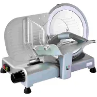 Silva b|kitchen Metall-Aufschnittmaschine, 140W, Messer Ø 22cm, Schärfer, silber, 1 Stk.